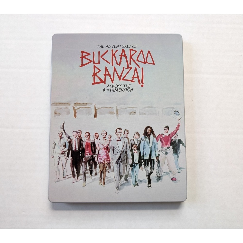The Adventures Of Buckaroo Banzai Across The 8th Dimension Steelbook Blu-Ray DVD